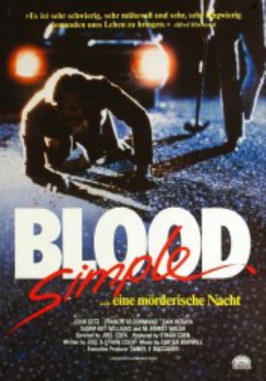 poster Blood Simple - Eine mörderische Nacht&nbsp;&nbsp;(1984)