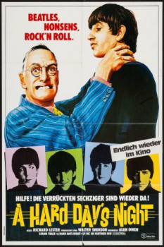 poster Beatles - A Hard Days Night&nbsp;&nbsp;(1964)